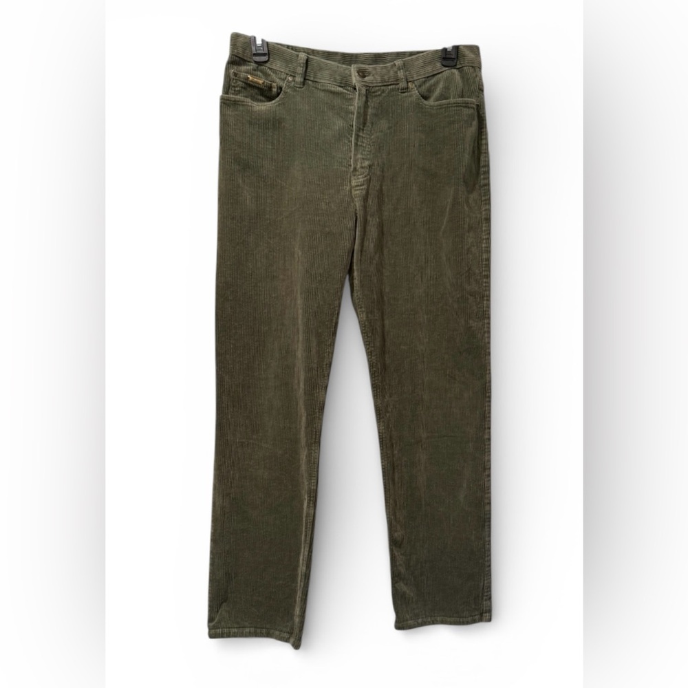 Ralph Lauren Jeans Co women’s 14 olive green bootcut corduroy jeans